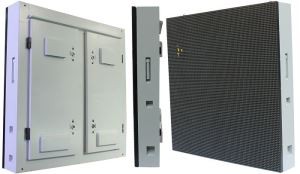 P10 / P16mm Ultra High Brightness (10.000nits) Instalasi Tetap Outdoor Front Serviceable LED Display / Screen. Ini Sempurna untuk Wall Mounting Dinding Video LED Outdoor dan Tidak Perlu AC untuk Pendinginan