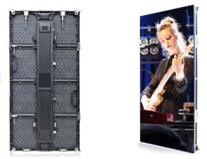 P3.91 / P4.81 / P5.95 / P6.25 / P8.92 Layar LED Indoor Display / display Dengan 500X1000 Sewa Aluminium Die-casting Led Panel